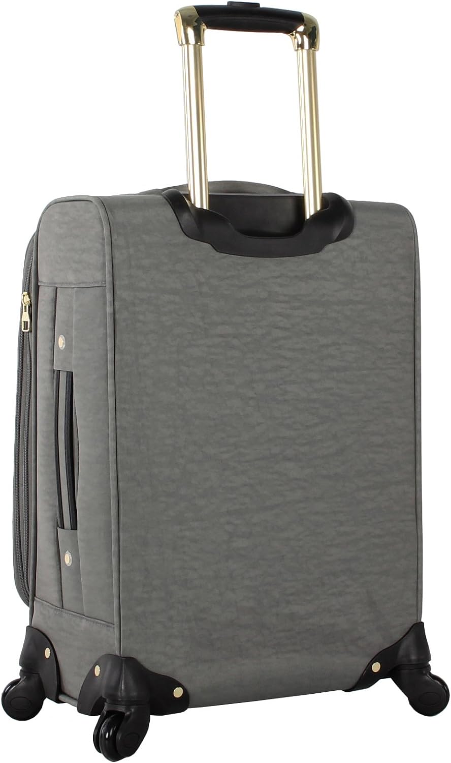 Steve Madden Designer 20 Inch Luggage Collection - Lightweight Softside Expandable Suitcase for Men & Women - Durable Carry On Bag with 4-Rolling Spinner Wheels (Legends Turquoise) - Image 3